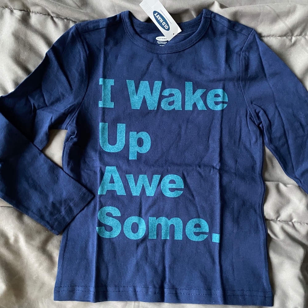 Old Navy Toddler Tee 5T 5A Unisex NWT